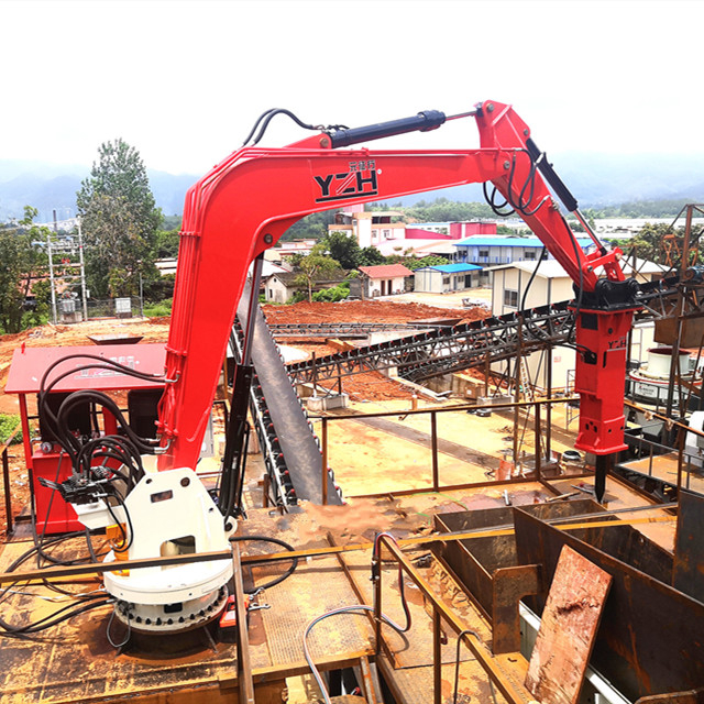 Pedestal Boom Rockbreaker System