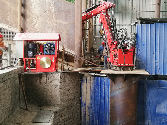 Pedestal Breaker Booms utilizados para las trituradoras de mandíbula