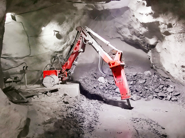 El sistema de roca yzh se instaló con éxito en Hami Underground Mine