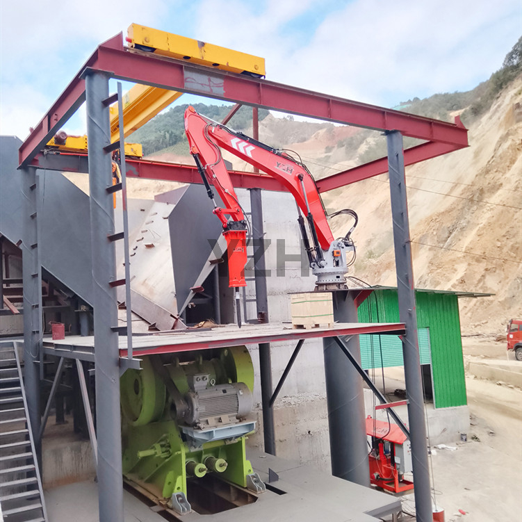 Tecnología de sistema de pluma rompe rocas