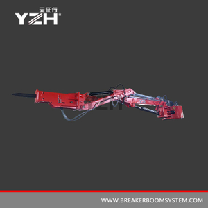 Pedestal Rock Breaker Booms System