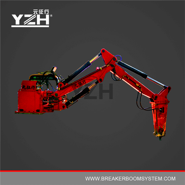 Pedestal Rock Breaker Boom Systems