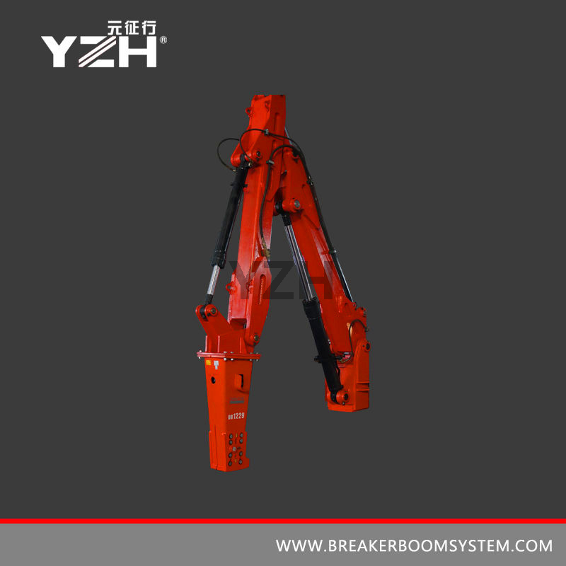 Pedestal Rock Breaker Boom System fijo